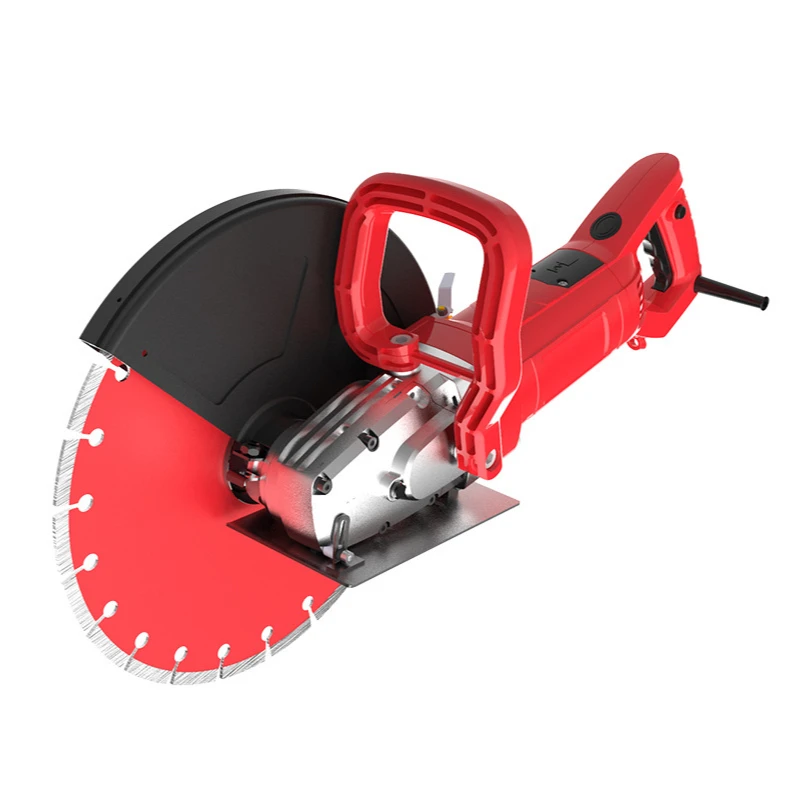 

Disc Cutter, electric disc cutter easily cuts concrete even tough reinforced concrete, stone, brick, paving and other materials.