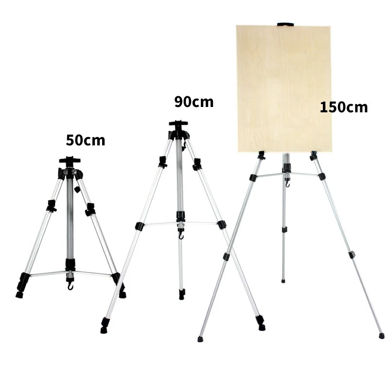 Metal Easel for Artist Painting Sketch Weeding Easel Stand Drawing Table Box Oil Paint Laptop Accessories Painting Art Supplies