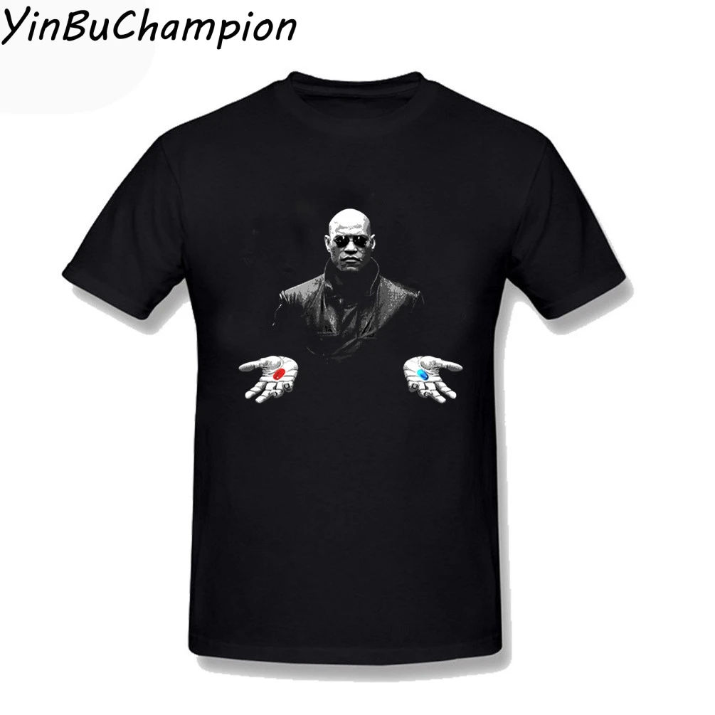 Morpheus Slim Fit t-Shirt Matrix Code Slim Fit Tshirts мужские новые футболки с короткими рукавами уличная Черная Мужская футболка для мальчиков XS-3XL