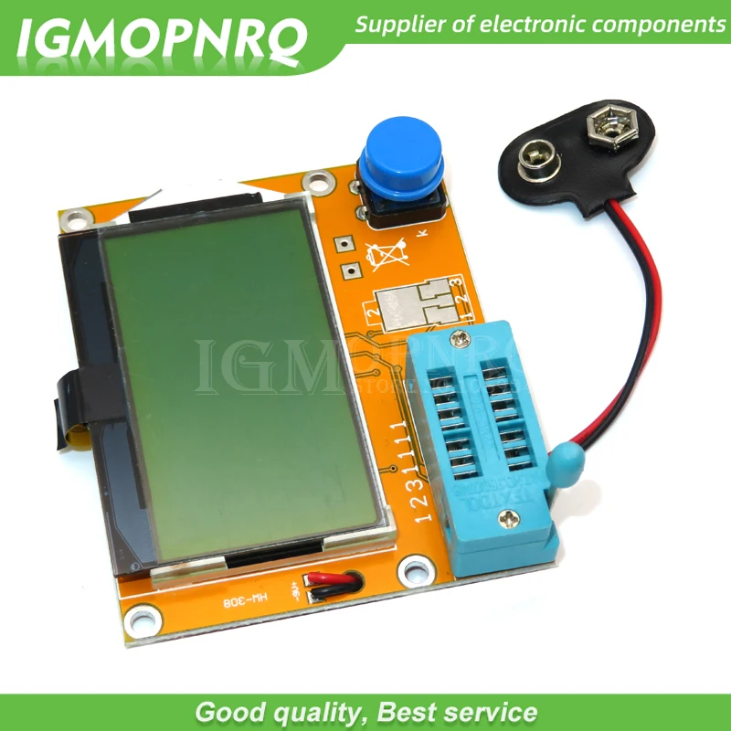 Lcr-T4 Esr Meter Transistor Tester Diodo Triodo Capacità Di Mos Mega328 Transistor Tester