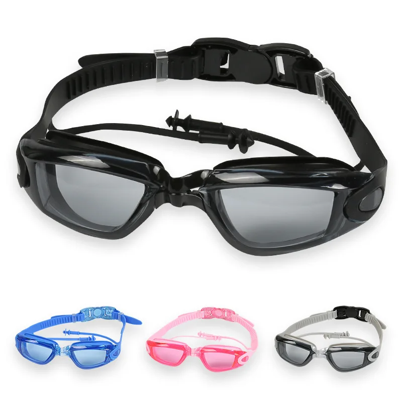 

[Boxed Goggles] Goggles Adult High-definition Plain Glass Profession Waterproof Anti-fog for Both Men And Women Diving Mask AK70