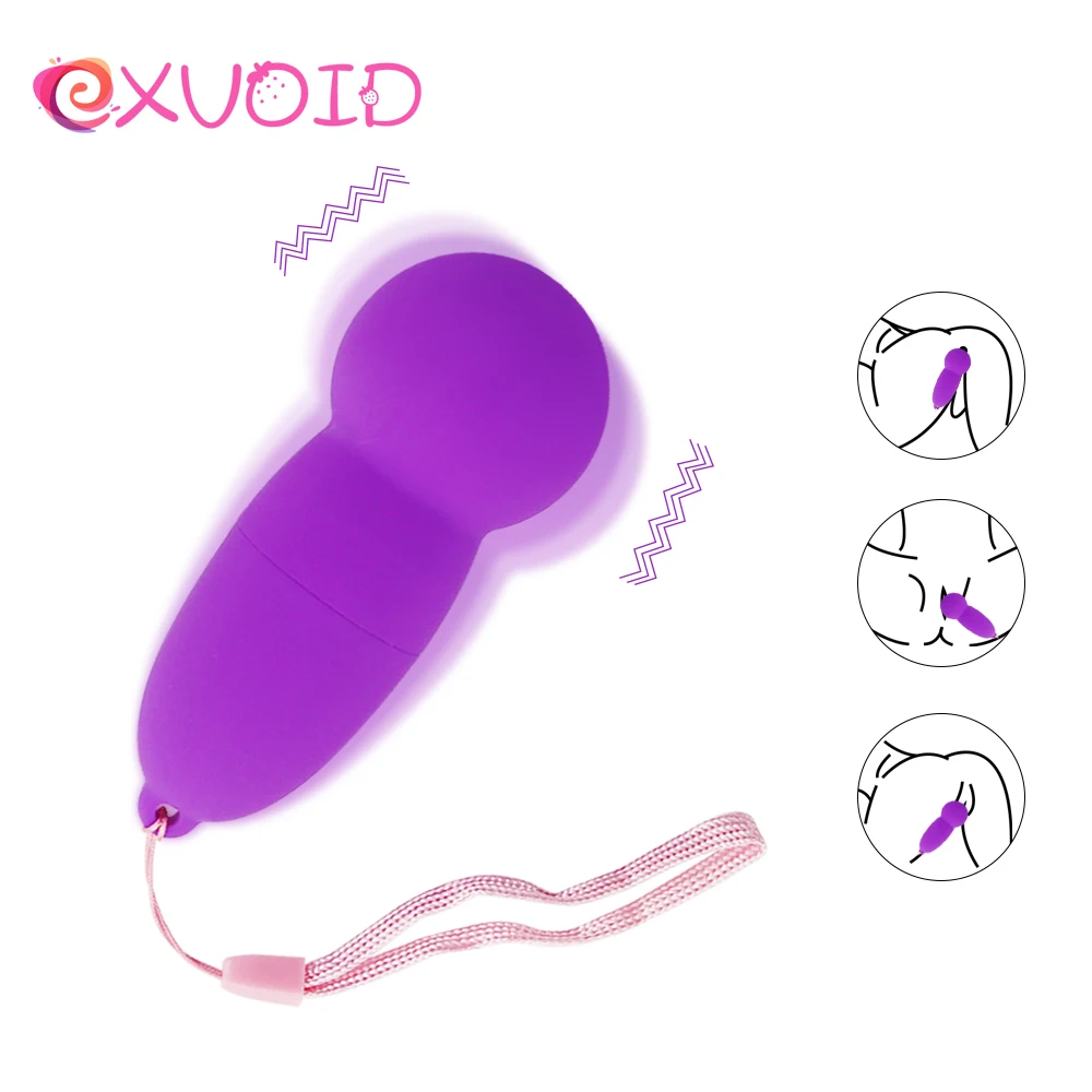 EXVOID Яйцо вибратор волшебная палочка Стимулятор клитора массажер точки G интимные