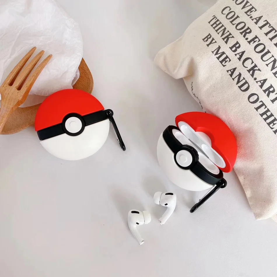 3D Earphone Case For Airpods Pro Case Silicone Stitch Cat Cartoon Headphone/Earpods Cover For Apple Air pods Pro 3 Case Keychain