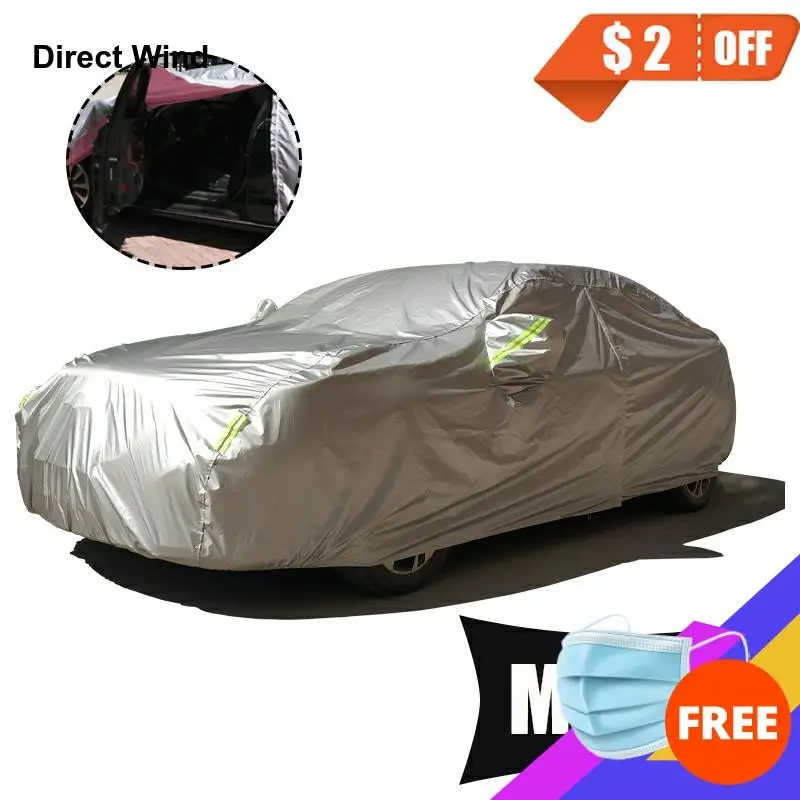 

Full Car Covers For Car Accessories With Side Door Open Design Waterproof For Mazda 2 3 5 6 cx-3 cx3 cx-5 cx5 cx-7 cx7 2018