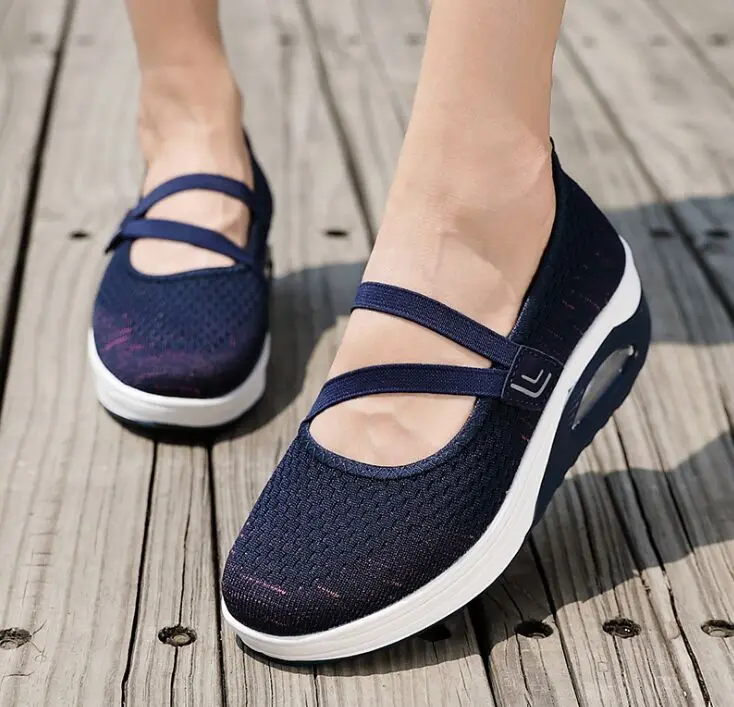 2019 Повседневная дышащая обувь из сетчатого материала Chaussure Femme женские кроссовки