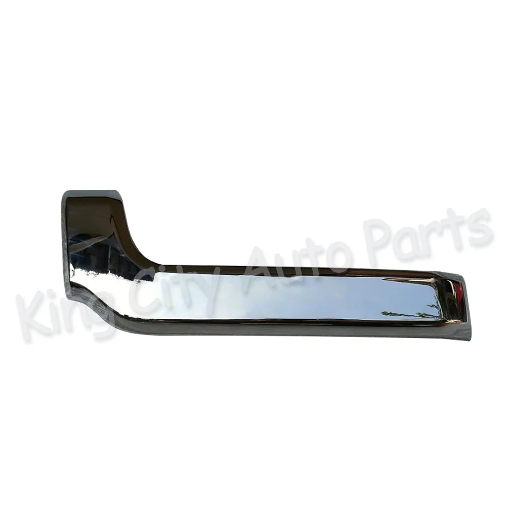 CAPQX для Mitsubishi Pajero Montero V93 V97 V98 15-17 передний бампер хромированная Декоративная полоса бампер Нижняя решетка защитная накладка