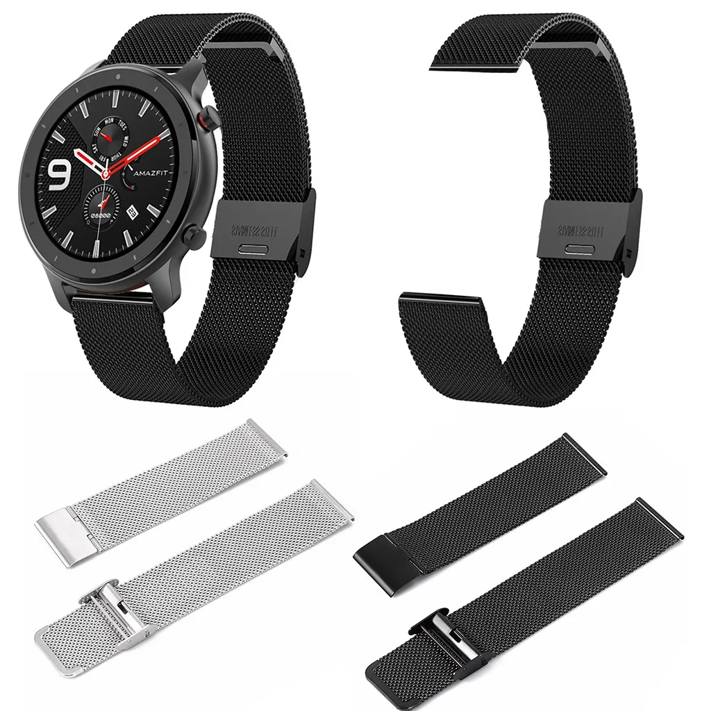 Сменный ремешок для наручных часов Huami AMAZFIT GTR Смарт-часы 47 мм ремешок для наручных часов фитнес-трекер# G20