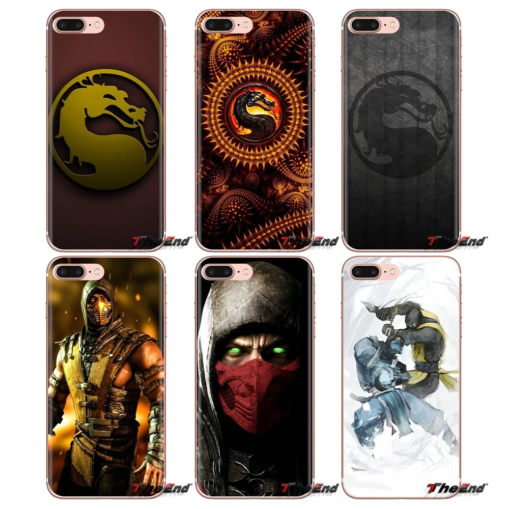 Scorpion in Mortal Kombat X Mask For Xiaomi Redmi 4A S2 Note 3 3S 4 4X 5 Plus 6 7 6A Pro Pocophone F1 TPU Transparent Shell Case | Мобильные