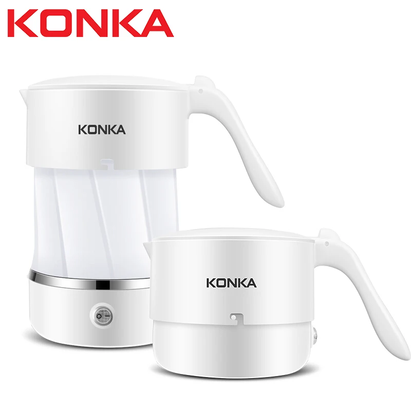 

KONKA Travel electric kettle Mini and protable Water heater jug bouilloire electrique avec socle
