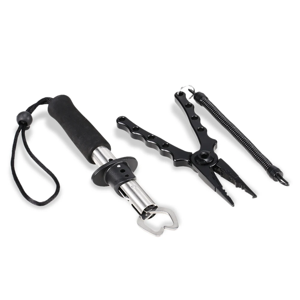 

Fishing Gripper Hook Remover Fishing Lips Plier Fishing Tools Set Portable Carp Fishing Tackle Pesca Portable Aluminum