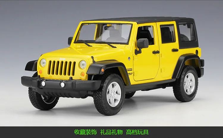 Maisto 1:24 Jeep Wrangler Unlimited Edition внедорожный автомобиль моделирование сплав модель автомобиля коллекция Подарочная игрушка
