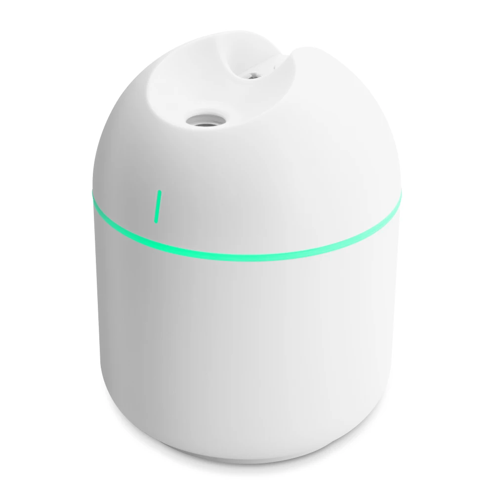 Mini Car Humidifier 250ml USB Spray Cool Mist Air Vaporizer Purifiers with Night Light 2 Modes for Baby Office | Дом и сад