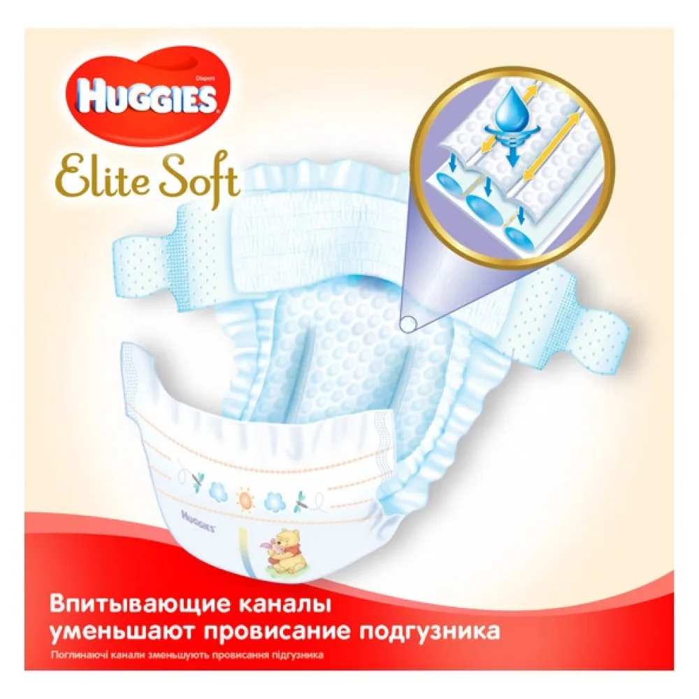 Подгузники Huggies Elite Soft Jumbo 5,(12-22 кг), 28 шт