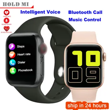 

X6 Smart Watch Men Bluetooth Call Music Play Heart Rate Monitor Phone Dial Call Series 5 Smartwatch Women VS T500 iwo 12