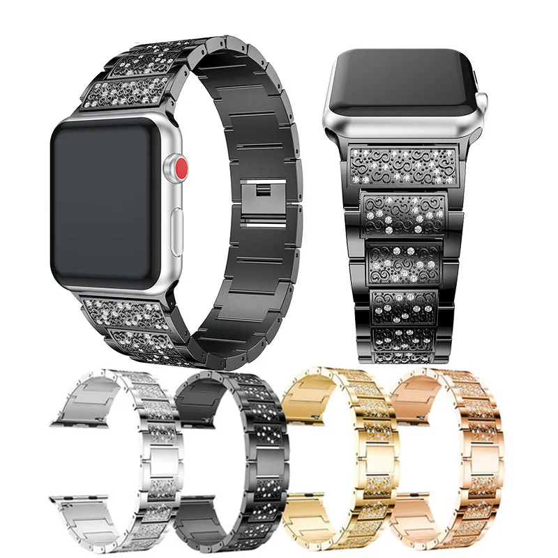 Ремешок металлический для Apple Watch Band Series 4/3/2/1 40/38/42/44 мм | Электроника