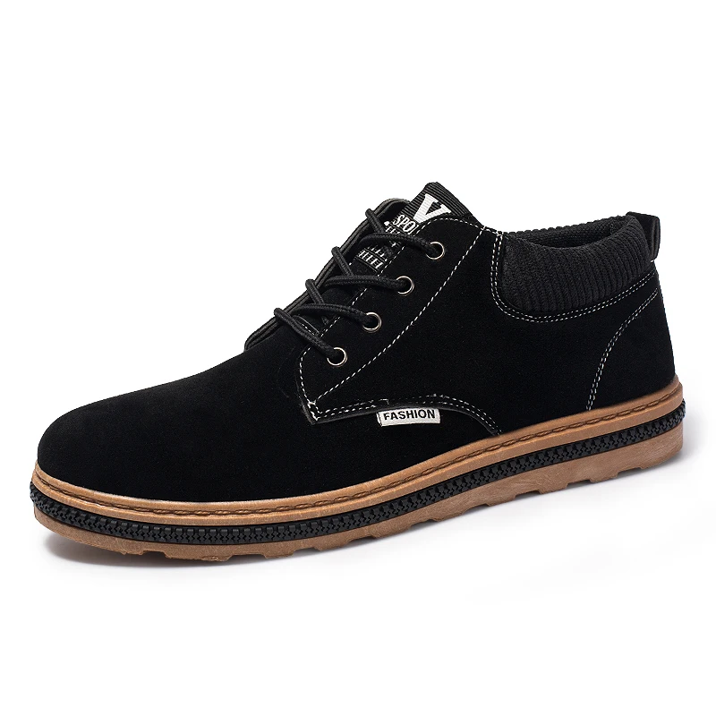 VESONAL Spring New Classic Vintage Suede Leather Sneakers Men Shoes Casual Oxfords Male Footwear Breathable Comfortable