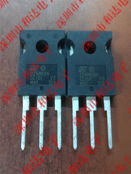 Можно сразу взять STW32NM50N TO-247