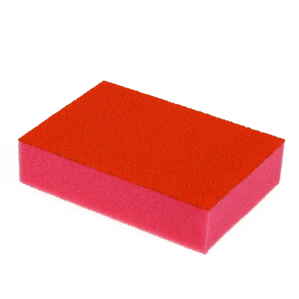 5 шт., волшебная губка, ластик, хлопок, нано-наждак, губки для офиса, ванной, кухни, аксессуары для чистки посуды, волшебная губка - Цвет: Красный