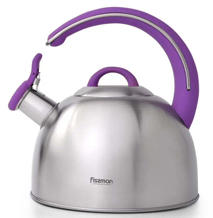 2.6L tea kettle whistle coffee maker stainless steel induction kettle - Цвет: Emily