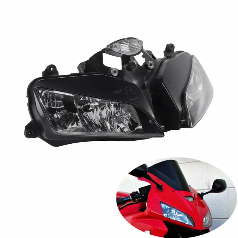 

Motorcycle Front Headlight Head Light Headlamp Assembly For Honda CBR600RR 2003-2006