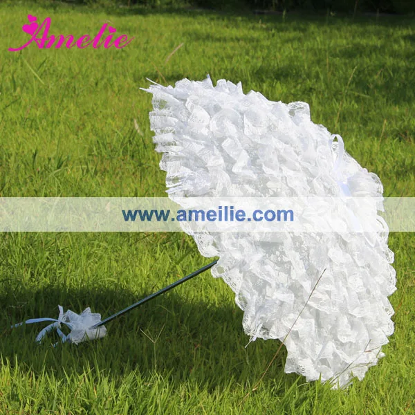 Бежевый Детский свадебный кружевной зонт для душа|lace front bob wigs|lace wigs white womenumbrella wood |