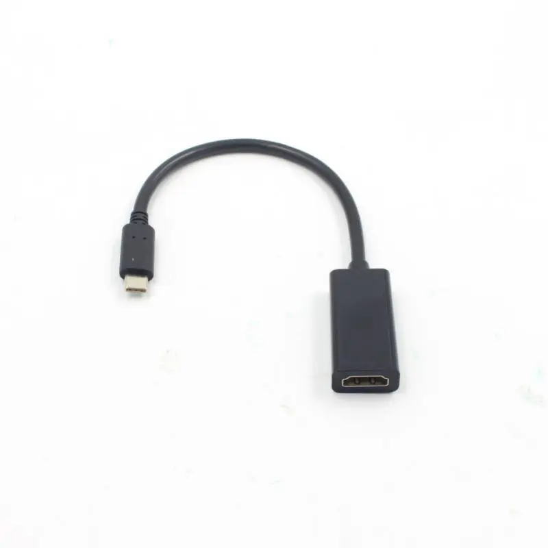 Телевизионный адаптер кабель type-C Мужской к HDMI Женский высокой четкости Конвертер шнур