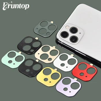 

Metallic Mobile Phone Lens Protection Cover For iPhone 11 Pro Max Camera Lenses Protector Bumper Ring Case Smartphone Back Lente