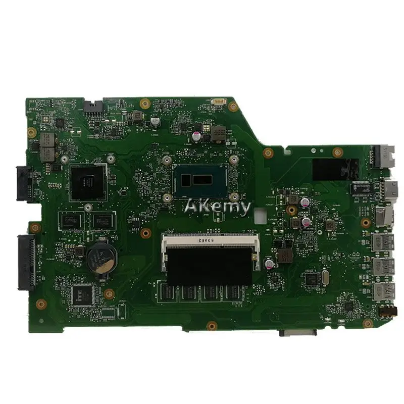 Akemy X751LJ GT920M/2GB mainboard For Asus X751L R752L K751L X751LN X751LD X751LJ X751LB Laptop motherboard 4GB RAM I7-5500U