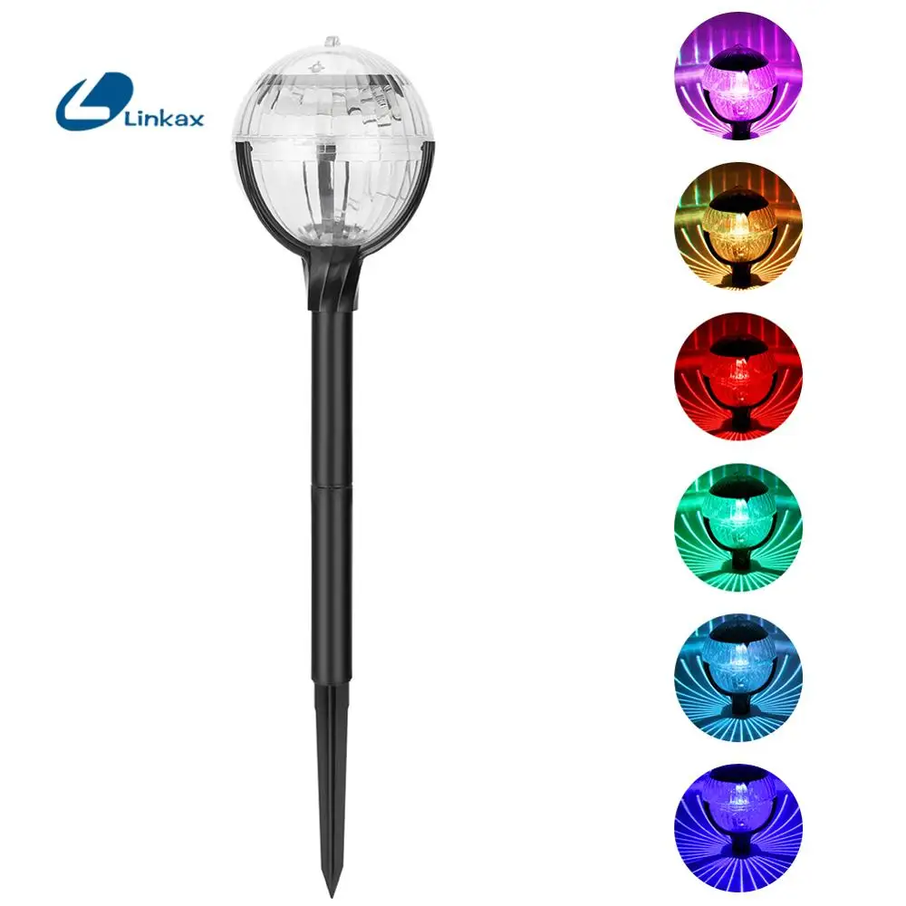 1/2/4/8 шт. Водонепроницаемый шарообразный с питанием от солнечной энергии Плавающие СВЕТОДИОДНЫЕ лампы бассейн Озеро Украшения Бассейн светильник RGB+ теплый желтый светильник Инж