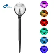 1/2/4/8 шт. Водонепроницаемый шарообразный с питанием от солнечной энергии Плавающие СВЕТОДИОДНЫЕ лампы бассейн Озеро Украшения Бассейн светильник RGB+ теплый желтый светильник Инж