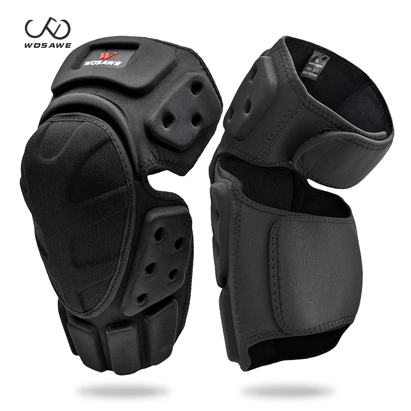 

WOSAWE Bicycle Sports Kneepads Elbowpads EVA Snowboard Snowmobile Riding Knee Protector Cycling Elbow Knee Guard Protective Gear