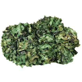 

3.0m*3.0m 3.0m*4m 2MX3.0M Military Car with Net Rope 3size Green Jungle Cover Hunting Net Camouflage Woodland Oxford Netting