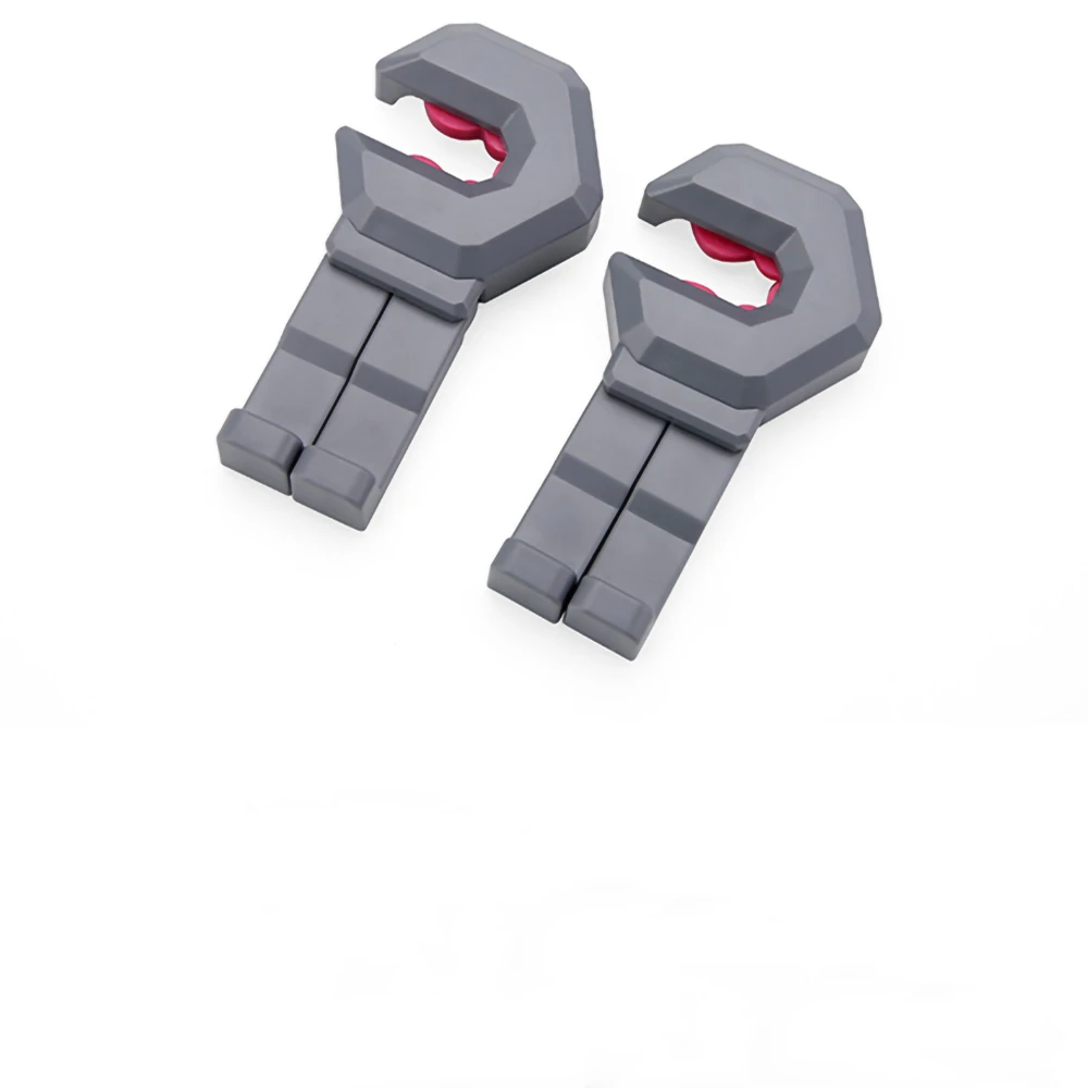Car Back Seat Headrest Holder Auto Hanger Hooks Clip for Purse Bag Cloth Grocery Automobile Interior Accessories - Название цвета: brown