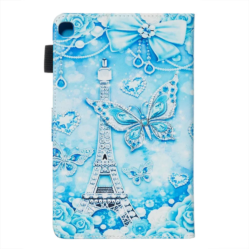Wekays Coque для samsung Tab A 8," мультяшный кожаный чехол Fundas для samsung Galaxy Tab A 8,0 P200 P205 P207 чехол