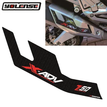 

For HONDA X-ADV750 X-ADV XADV 750 XADV750 2017 2018 2019 Motorcycle 3D Carbon Fiber Exhaust Pipe Sticker Decal Protector