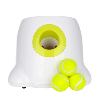 

Dog pet toys Tennis Launcher Automatic throwing machine Ball throw device Section emission dog for small dogs 110V/220V plug
