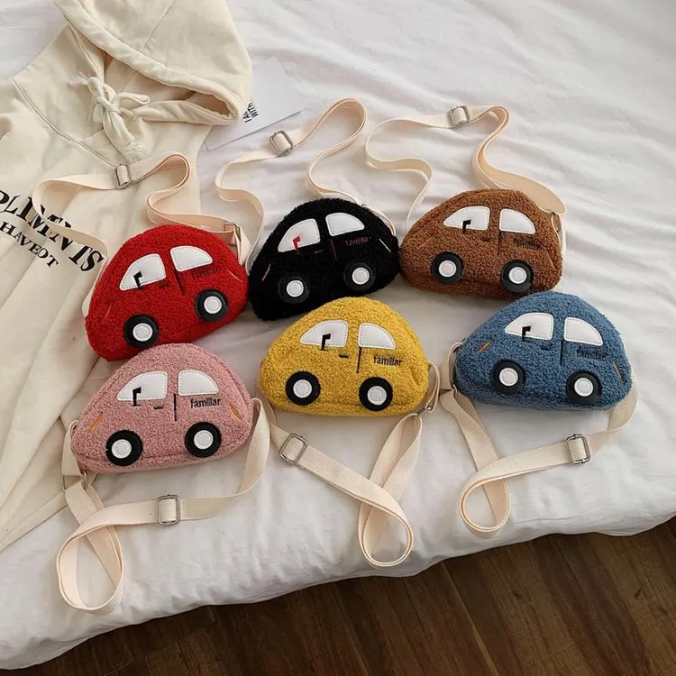 

Cute Adorable Bag Women's 2019 Autumn And Winter Plush New Style Fashion Korean-style Versatile Shoulder Bag GIRL'S Fashion Bag