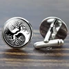 Tree of Life Cufflinks for Men Best Man Cufflinks Set Cufflinks Wedding Life Tree Suit Shirt Cuff Links Men Accessories ► Photo 2/6