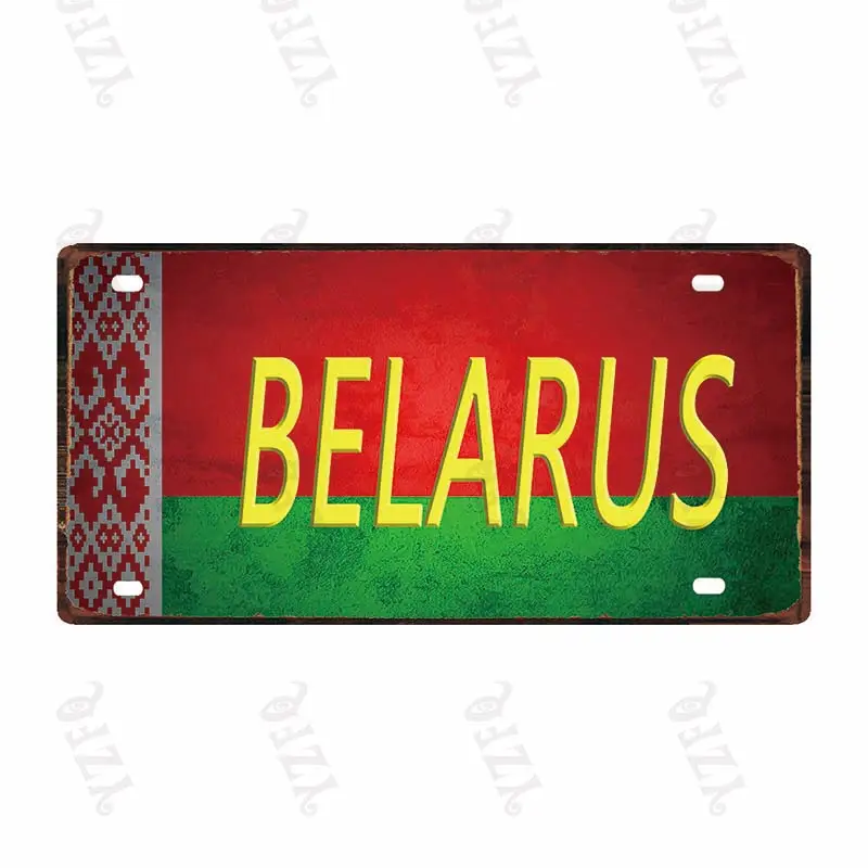 30X15CM National treasure animal License Plate Travel Souvenir Vintage Metal Sign For Wall Art Shop Restaurant Decor DC-0212A - Цвет: DC-0259