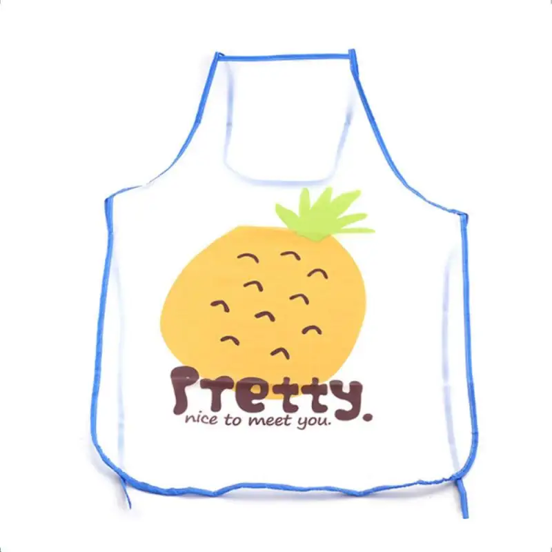 New Fruits Apron Sleeveless Waterproof Anti-oil Aprons Kitchen Cooking Waist Bib Creative Women Apron For Kitchen