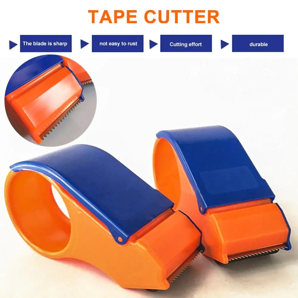 

Plastic Sealing Packer Tape Dispenser Packaging Parcel 60mm Width Roller Tape Cutter Sealing Tape Holder Manual Packing Machine