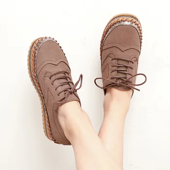 

Women Casual Shoes 2020 New Female Sneakers Fashion Breathable Platform Hand-woven Soft Retro Flat Footwears Rhinestone