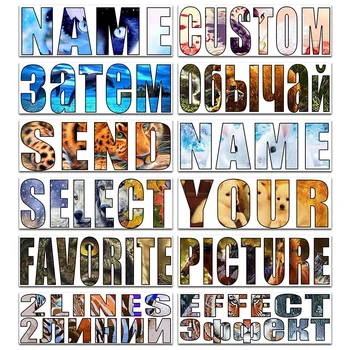 

Full Square Diamond embroidery photo Letter name custom Diamond mosaic animal dolphin Round Diamond painting Cross stitch tiger