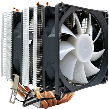 

XUEYUFENGSHEN CPU Cooler 6 Pure Copper Heat Pipe Cooling Tower Cooling System CPU Cooling Fan CPU Radiator for LGA1150/1155/1156