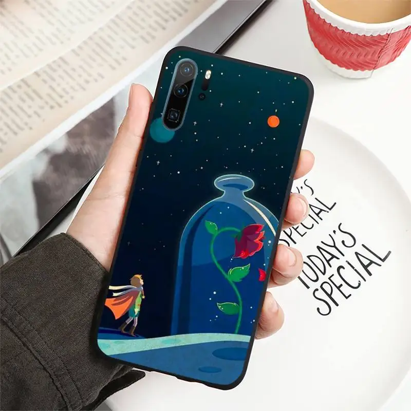 Cartoon king The Little Prince earth space fox Phone Case For Huawei P20 P30 P40 lite Pro P Smart 2019 waterproof case for huawei Cases For Huawei