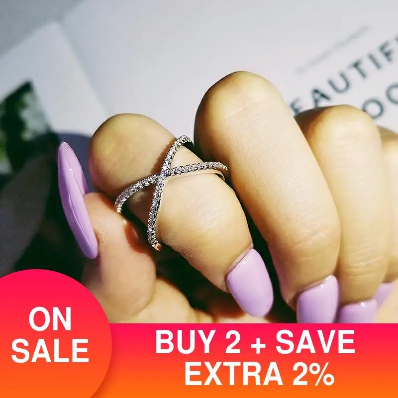 Женское регулируемое Открытое кольцо из розового золота серебристого цвета с