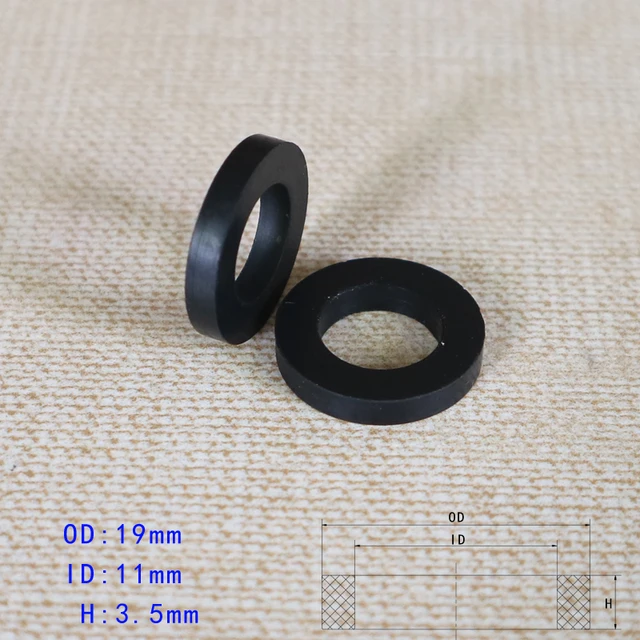 Mevrouw kamp Moskee 100 Stuks Black 1/2 "3/4" Rubber Ring Douchekop Slang Balg Pakking Platte  Pakking Sanitair Kraan Wasmachine afdichting Ring - AliExpress  Woninginrichting