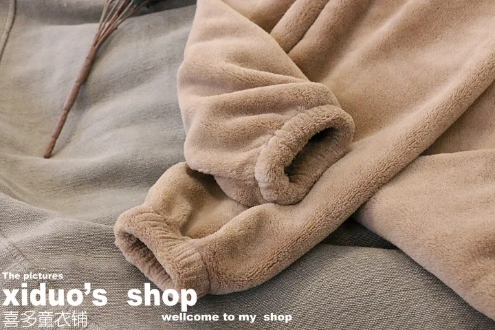 Spring New Products Girls South Korea Versitile Fashion Household Warm Pants Lazy Berber Fleece Casual Household Pants