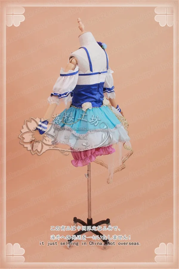 LoveLive! солнце! Aqours Watanabe вы ангел Пробуждение великолепное белое платье костюм на Хэллоуин для женщин