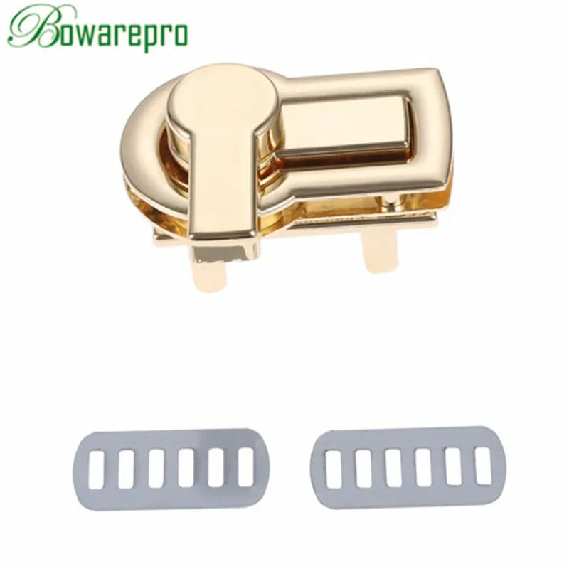 Bowarepro DIY металлическая застежка Поворотная Блокировка замка для DIY сумки Сумка кошелек фурнитура застежка детали для сумок аксессуары 46 мм